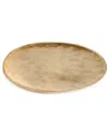 Napa Home & Garden Veda Decorative Round Tray In Gold