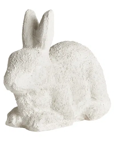Napa Home & Garden Weathered Garden Rabbit Large In White