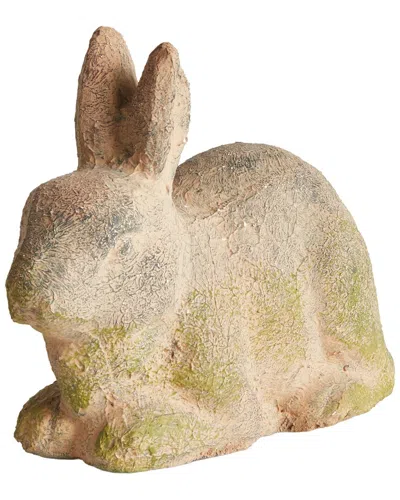 Napa Home & Garden Weathered Garden Rabbit Large In Brown