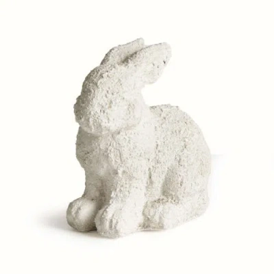 Napa Home & Garden Weathered Garden Rabbit In White