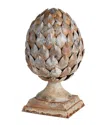 Napa Home & Garden Weathered Metal Artichoke Finial