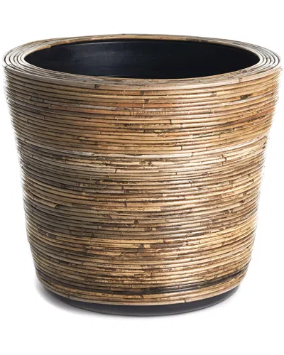 Napa Home & Garden Wrapped Dry Basket Planter