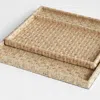 Napa Home & Garden Wynn Decorative Trays Large Set Of 2 In Brown