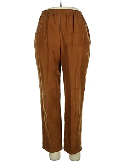 Pre-owned Napa Valley Casual Pants In Brown