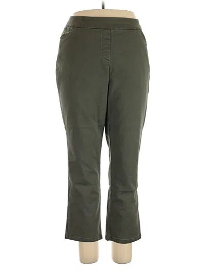 Pre-owned Napa Valley Casual Pants In Green