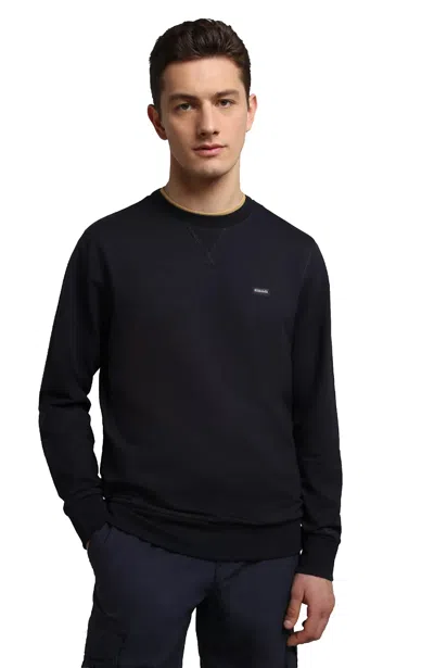 Napapijri - 1761 Sweatshirt Blue Marine Np0a4g24 In Black