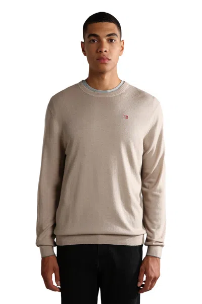 NAPAPIJRI NAPAPIJRI - NBI1 PULLOVER BEIGE STONE NP0A4GJU