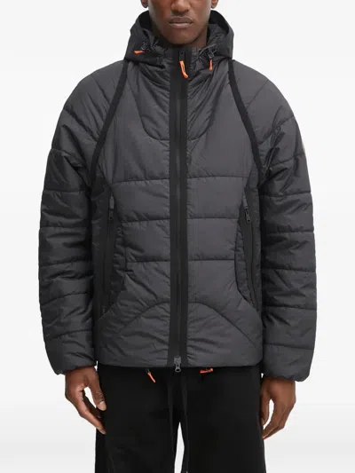 Napapijri A-biez Hooded Quilted Jacket In Black