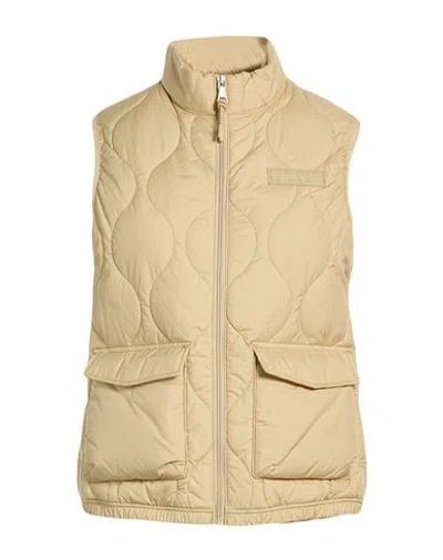 Napapijri A-belle V W Woman Vest Sand Size Xs Polyester In Orange