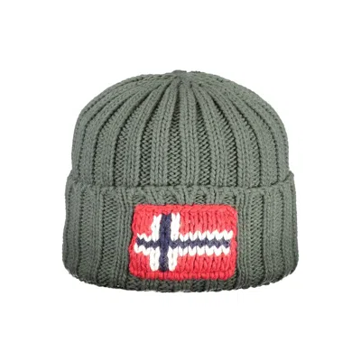 Napapijri Acrylic Hats & Men's Cap In Green