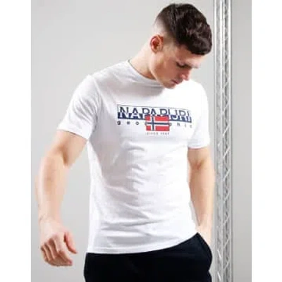 Napapijri Aylmer T-shirt In Bright White