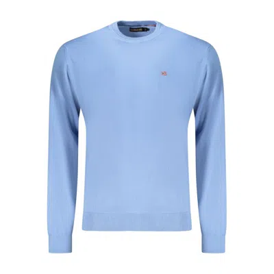 Napapijri Sky Blue Man Sweatshirt