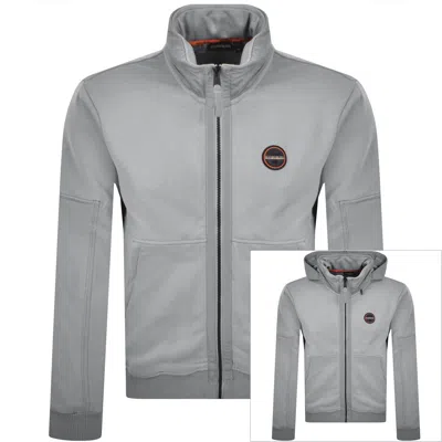 Napapijri B Ambra Hoodie Grey In Gray