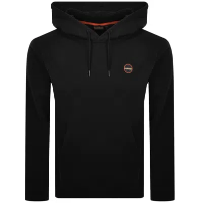 Napapijri B Badge Hoodie Black