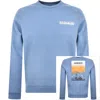 Napapijri B Rollin C Sweatshirt Blue In Blue