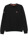 Napapijri Badge Summer Sweatshirt In Black
