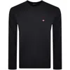 Napapijri Balis Crew Sweatshirt Black In Black