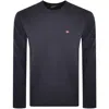 Napapijri Balis Flag Logo Sweatshirt Navy In Blue