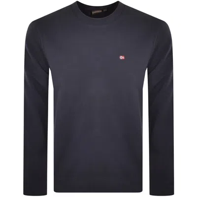 Napapijri Balis Flag Logo Sweatshirt Navy