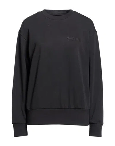 Napapijri B-campido C W Woman Sweatshirt Black Size Xxs Cotton, Polyester