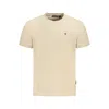 Napapijri Beige Cotton Men T-shirt