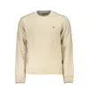 Napapijri Beige Fabric Men Sweater In Neutral