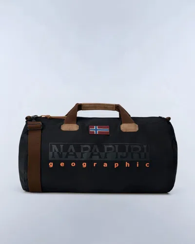 Napapijri Bering 3 Duffle Bag In Black Beauty 941