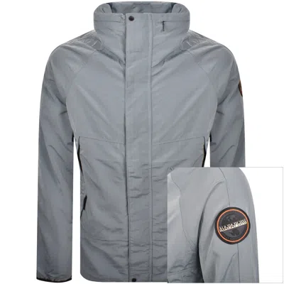 Napapijri Bisenzio Jacket Grey In Gray