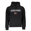 Napapijri Black Cotton Sweater In Black