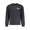 Napapijri Black Cotton Sweater In Black