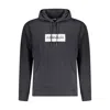 Napapijri Black Cotton Sweater In Black