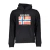 Napapijri Blue Cotton Men Sweater