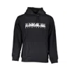 Napapijri Chic Hooded Fleece Sweatshirt With Central Pocket