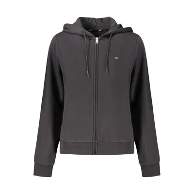 Napapijri Black Cotton Sweatshirt