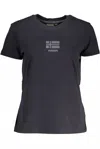 Napapijri Black Cotton Women T-shirt In Black