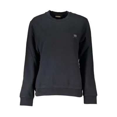Napapijri Black Cotton Women Sweater