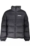 NAPAPIJRI BLACK POLYAMIDE JACKET