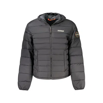 NAPAPIJRI BLACK POLYAMIDE MEN JACKET