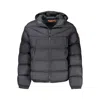 Napapijri Black Polyamide Men Jacket In Black