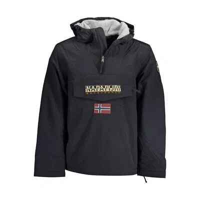 Pre-owned Napapijri Black Polyamide Men Jacket