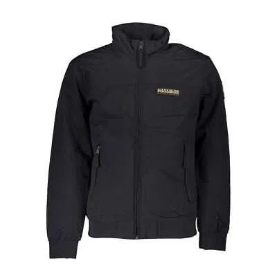 Pre-owned Napapijri Black Polyamide Men Jacket