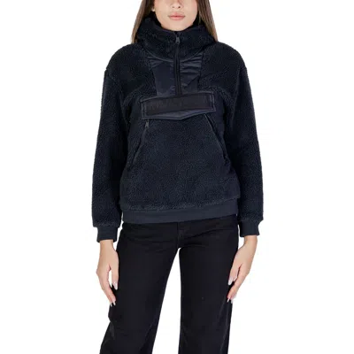 Napapijri Black Polyester Shell Jacket In Blue