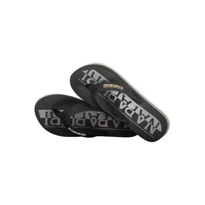 Napapijri Black Polyester Women Sandal