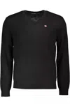 Napapijri Man Sweater Black Size Xxxl Wool