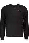 Napapijri Man Sweater Black Size Xxxl Wool