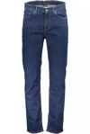 NAPAPIJRI BLUE COTTON JEANS & PANT