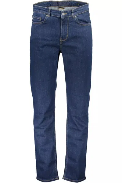 Napapijri Blue Cotton Jeans & Pant