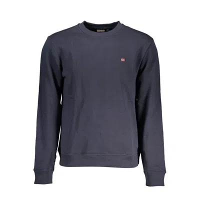 Napapijri Blue Cotton Men Jumper