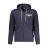Napapijri Blue Cotton Men's Sweater In Blue