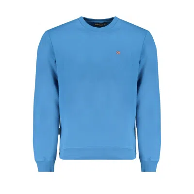 Napapijri Blue Cotton Sweater